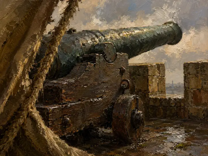 The Silent Cannon and the Quiet Sea