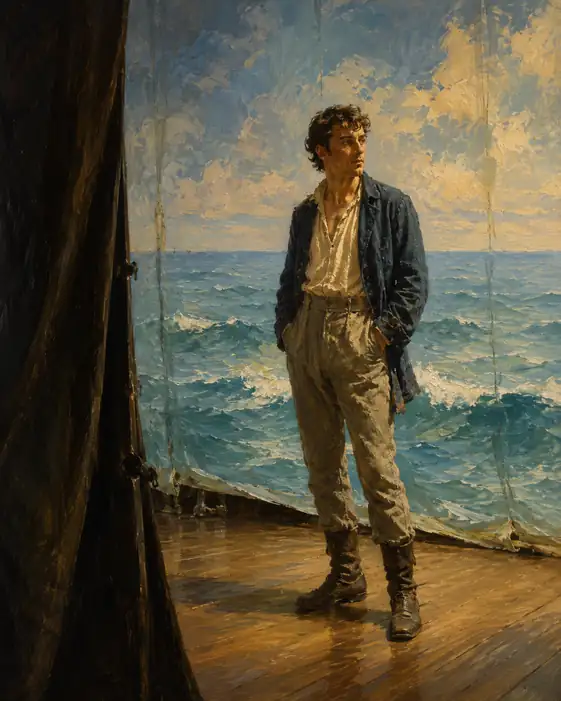 Sailing on a Painted Sea