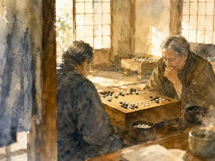 Silent Dialogue in the Sunlight