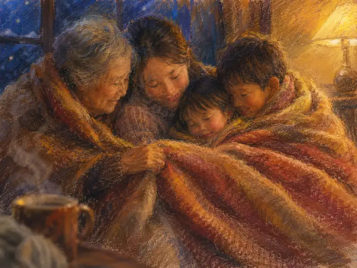 Wrapped in Winter's Warmth