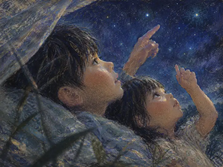 Pointing at the Whispering Stars