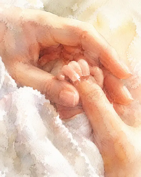 A Tiny Hand in Mine