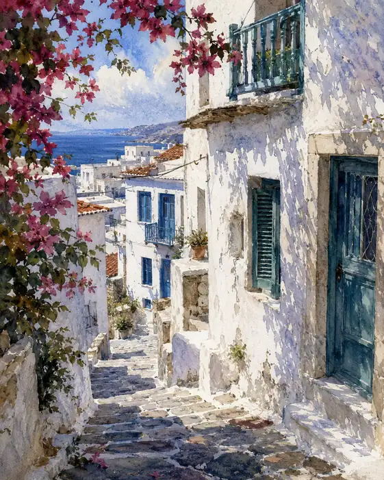 Pathway to the Endless Blue