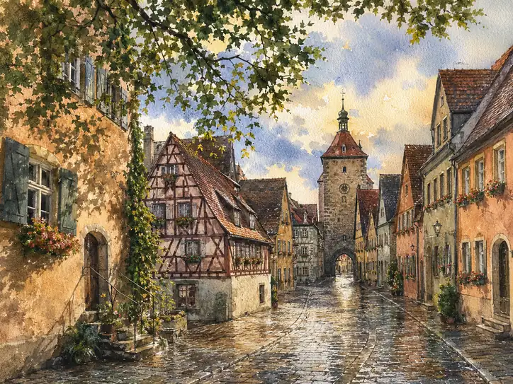 The Whispering Road After Rain