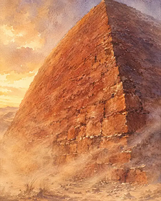 The Crimson Pillar of Sunsets