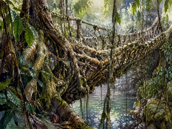 The Forest's Living Embrace