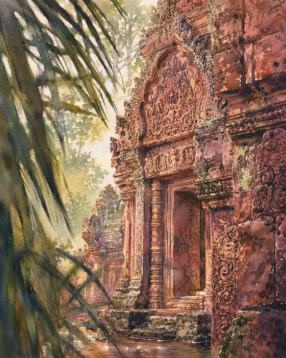 The Red Portal of the Jungle Depth