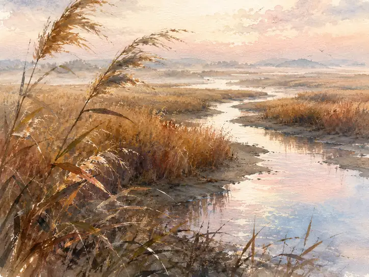 Where the River Dreams in Gold