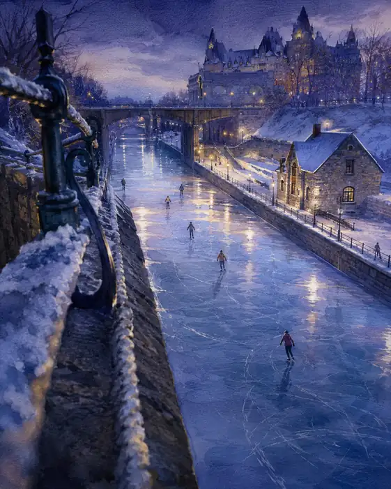 Twilight Waltz on Ice