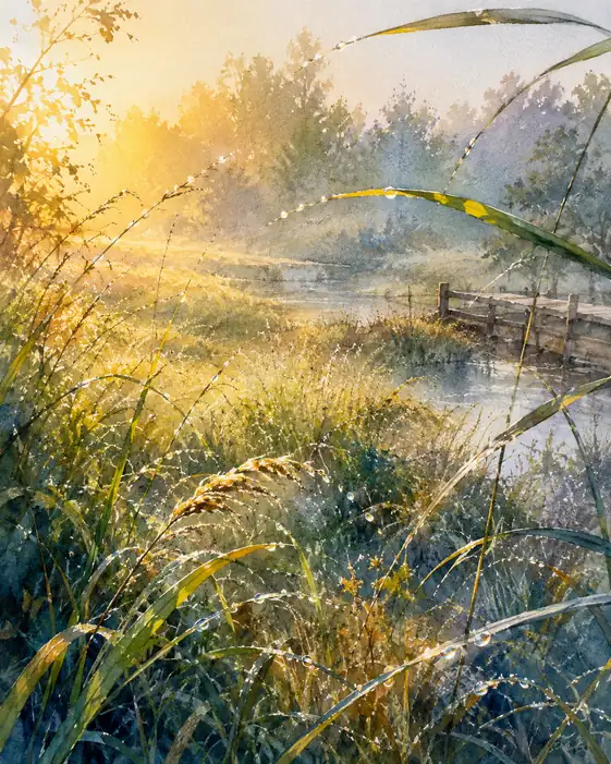 Whispers of the Morning Dew
