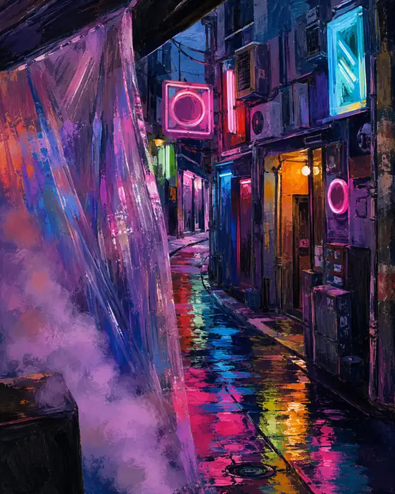 Echoes of the Electric Rain