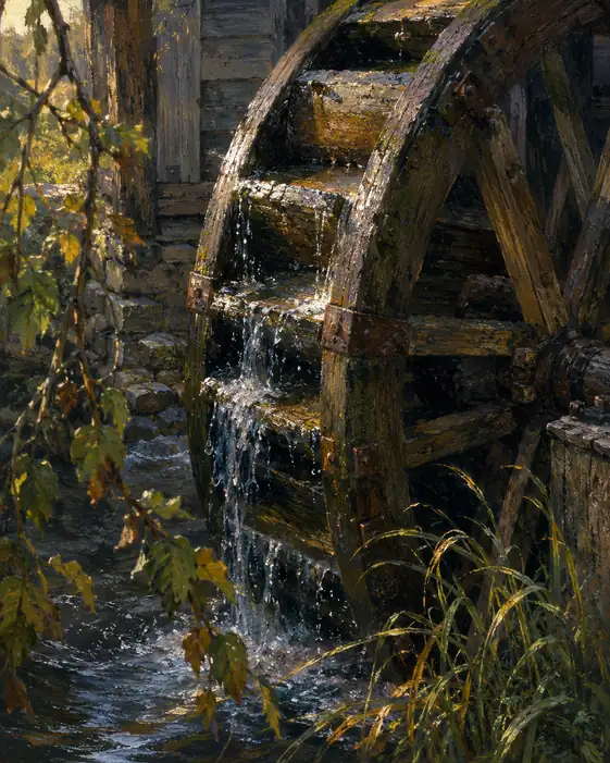 The Eternal Song of the Mossy Wheel