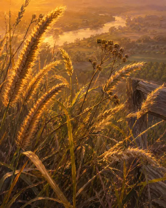 Embraced by the Golden Light
