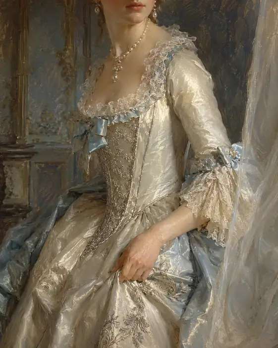 Whispers in Silk and Pearl