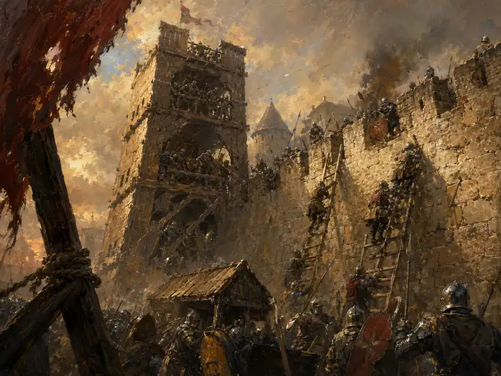 Tempest of Iron and Golden Fire