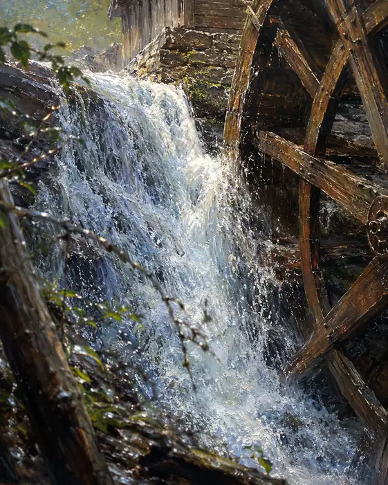The Wheel of Time and Glistening Spray