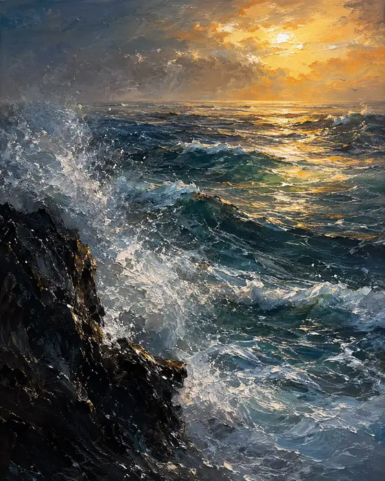 A Quiet Dialogue of Tempest and Light