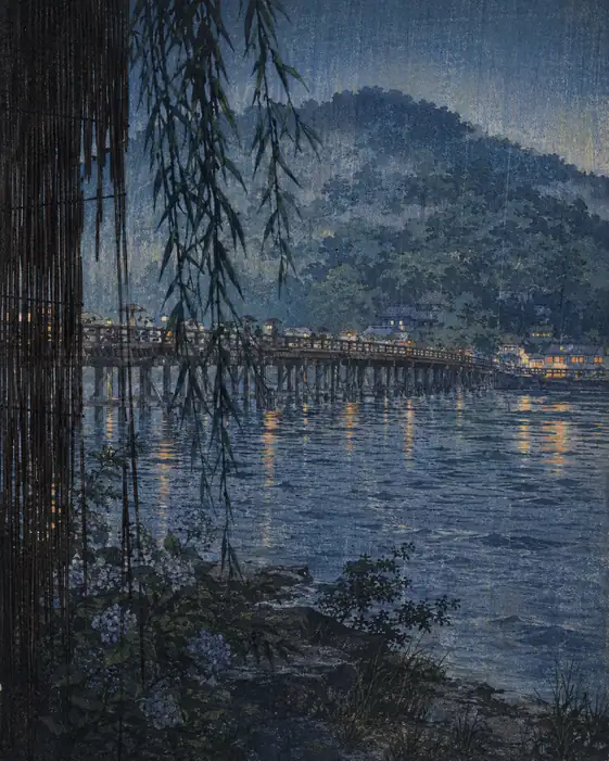 Warmth in the Indigo Rain