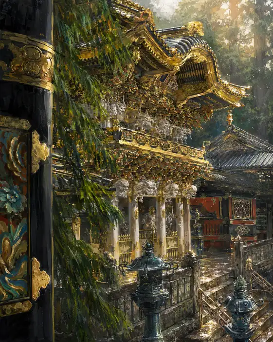 Golden Sanctuary in the Cedars