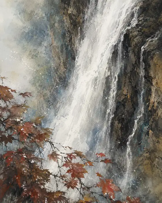 The Eternal Stream and Fleeting Crimson