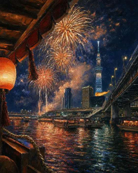 A Lantern Remembers Edo Beneath Tomorrow’s Tower