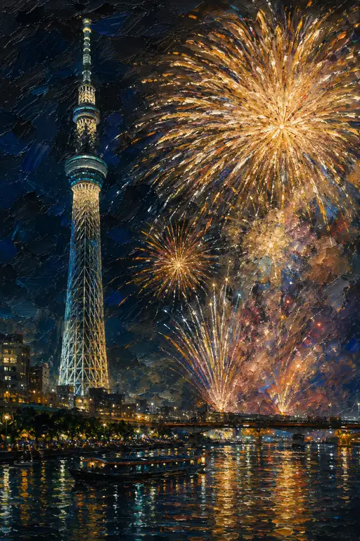 The Night Raised Two Monuments