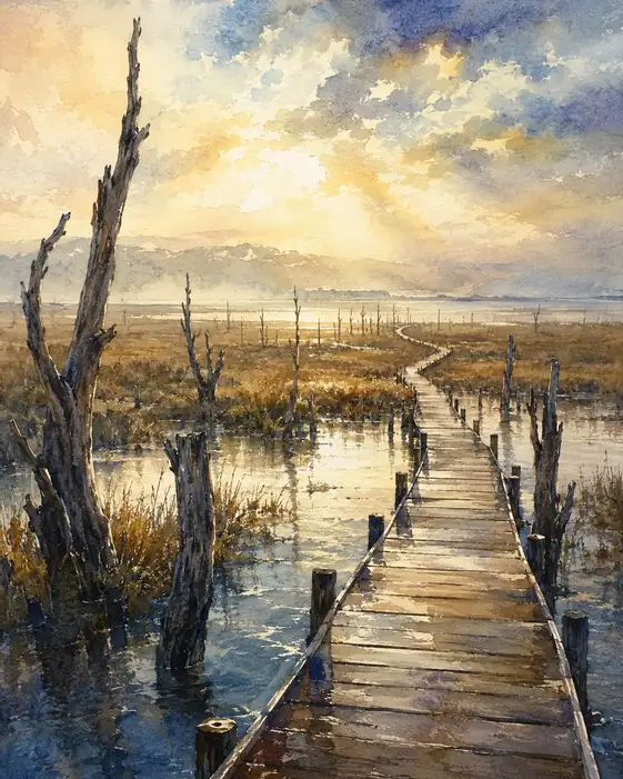 The Boardwalk Outlives the Trees