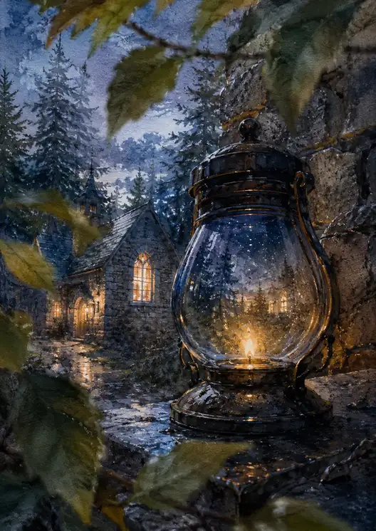 The Chapel Sleeping Inside the Lantern