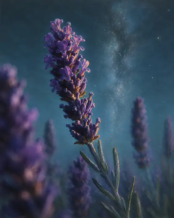 Celestial Melody in Violet