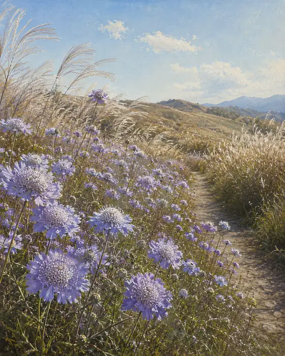Autumn Wind Across the Grassland