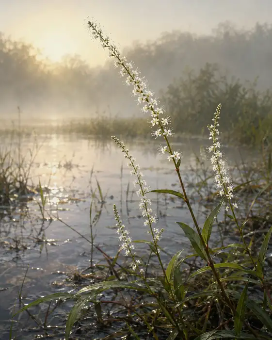 Sunlit Whispers on the Water's Edge