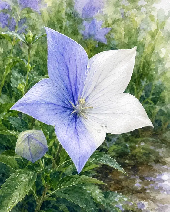 Raindrops and Dual Petals