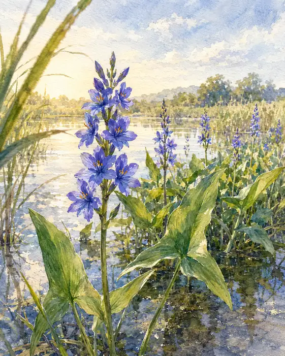 Morning Radiance on the Water Spire