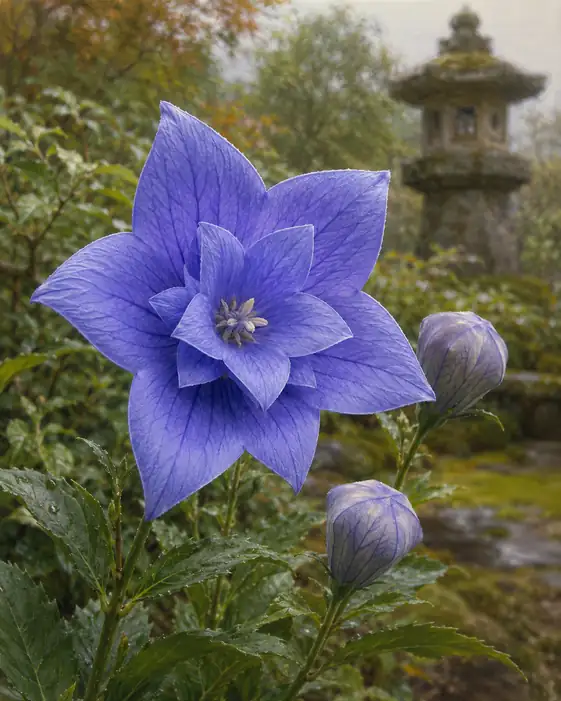 Deep Garden Sanctuary in Violet