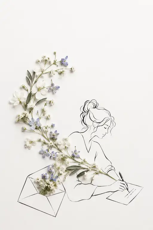 Whispers of Flora Across the Written Page