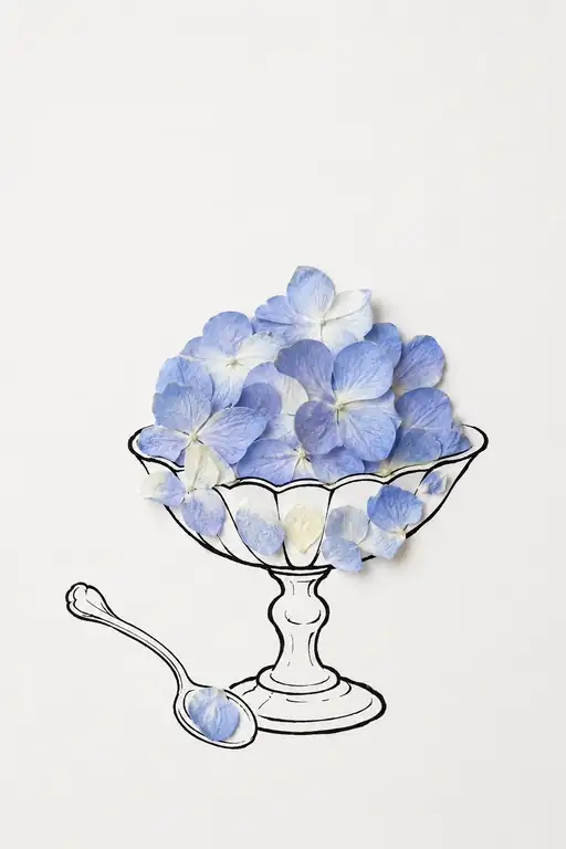 A Spoonful of Blue on a Hot Morning