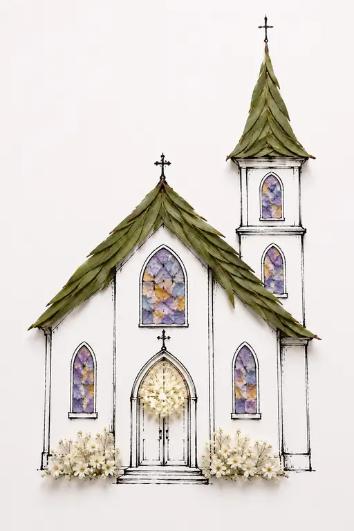 Sanctuary Crowned with Olive Leaves