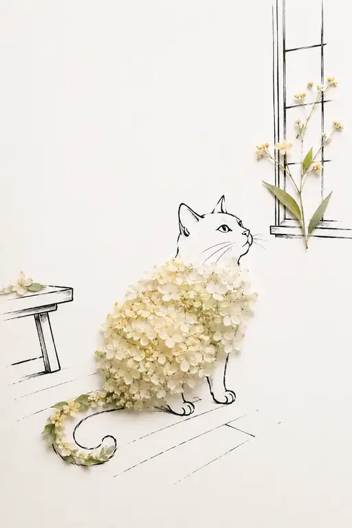 朝の魔法は窓辺から