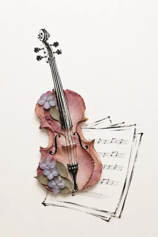 Silent Melody of the Rose Cello