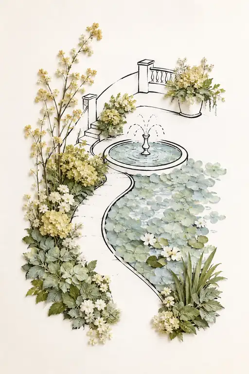 Serenade of the Garden Fountain