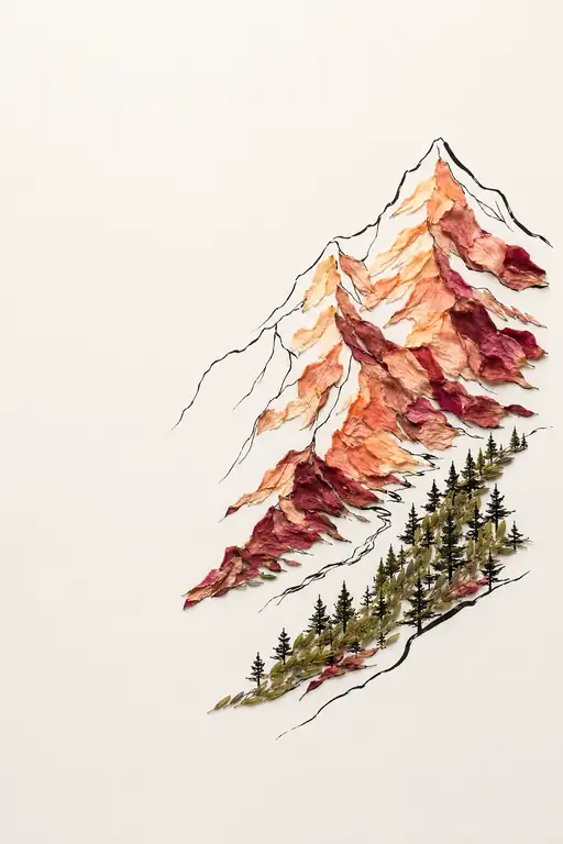 Alpenglow on the Jagged Peak