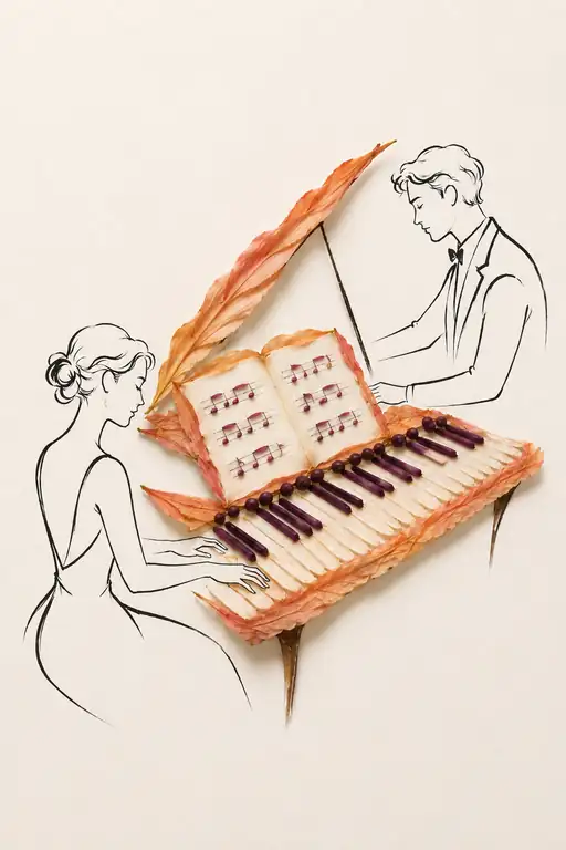 Duet of Blossom Keys and Berry Notes
