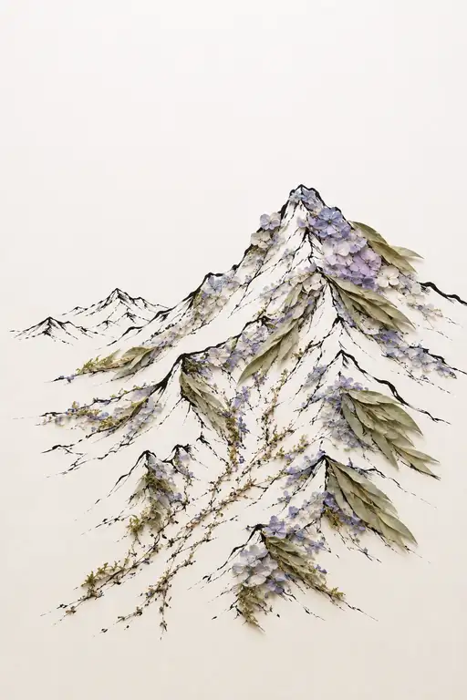 蒼嶺に抱く孤高