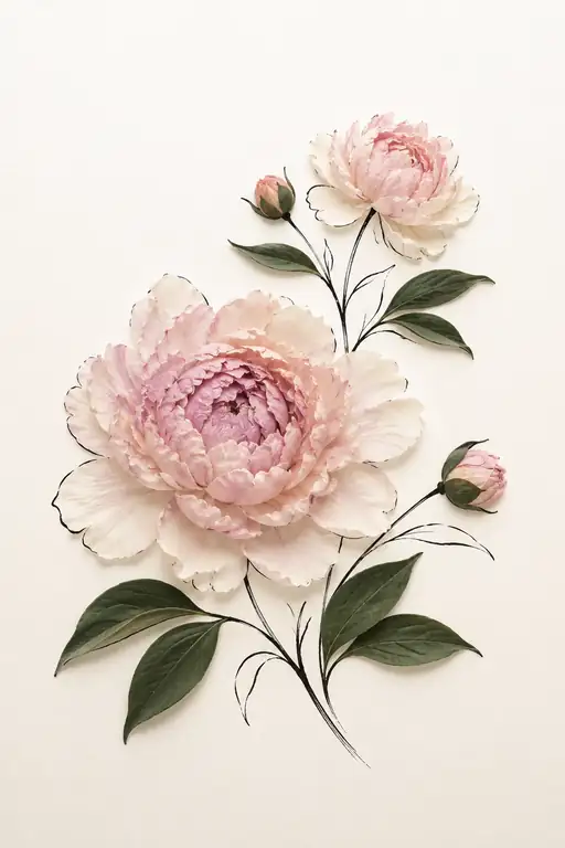 Bloom in Layered Rose