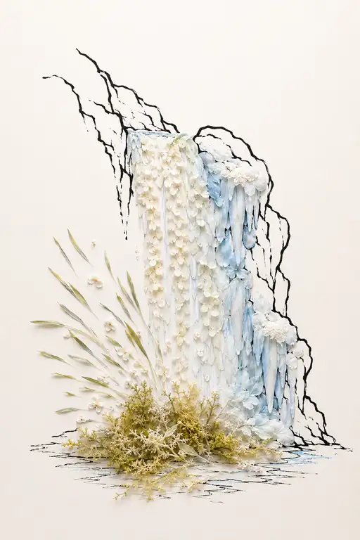 Petal Cascade on the Inky Crags