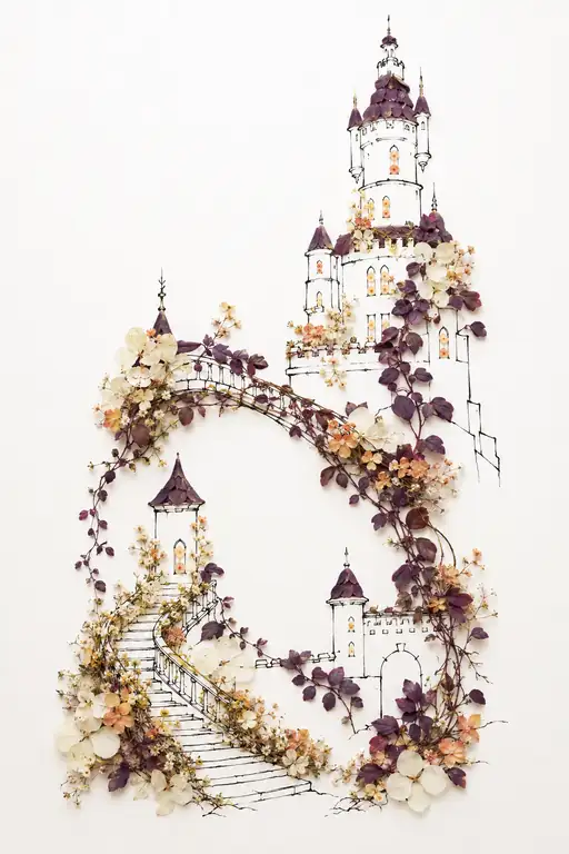 Fairytale Spire and the Arched Bridge