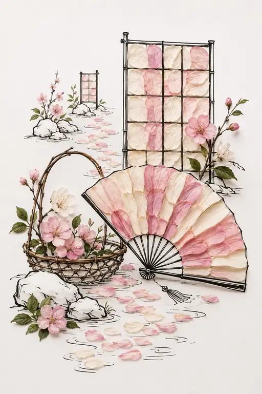 Whispers Across the Flowered Fan