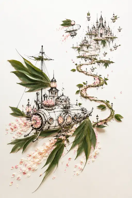 Voyage to the Spires in the Ether