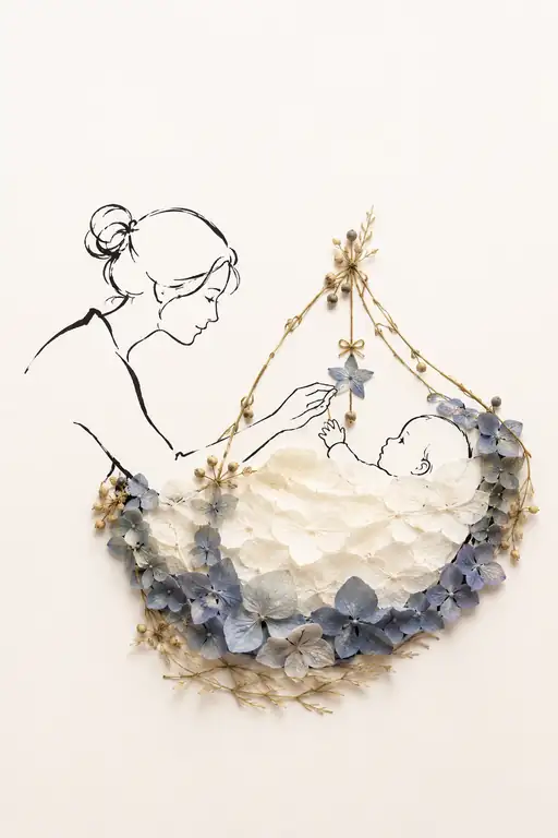 Starlight Over the Blossom Cradle