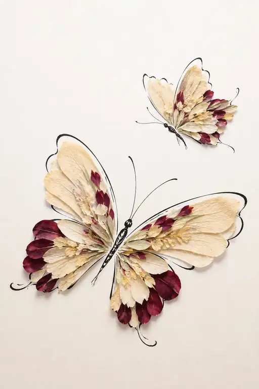 Flight of the Crimson-Edged Wings